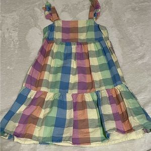 babyGap Flutter Plaid Midi Dress